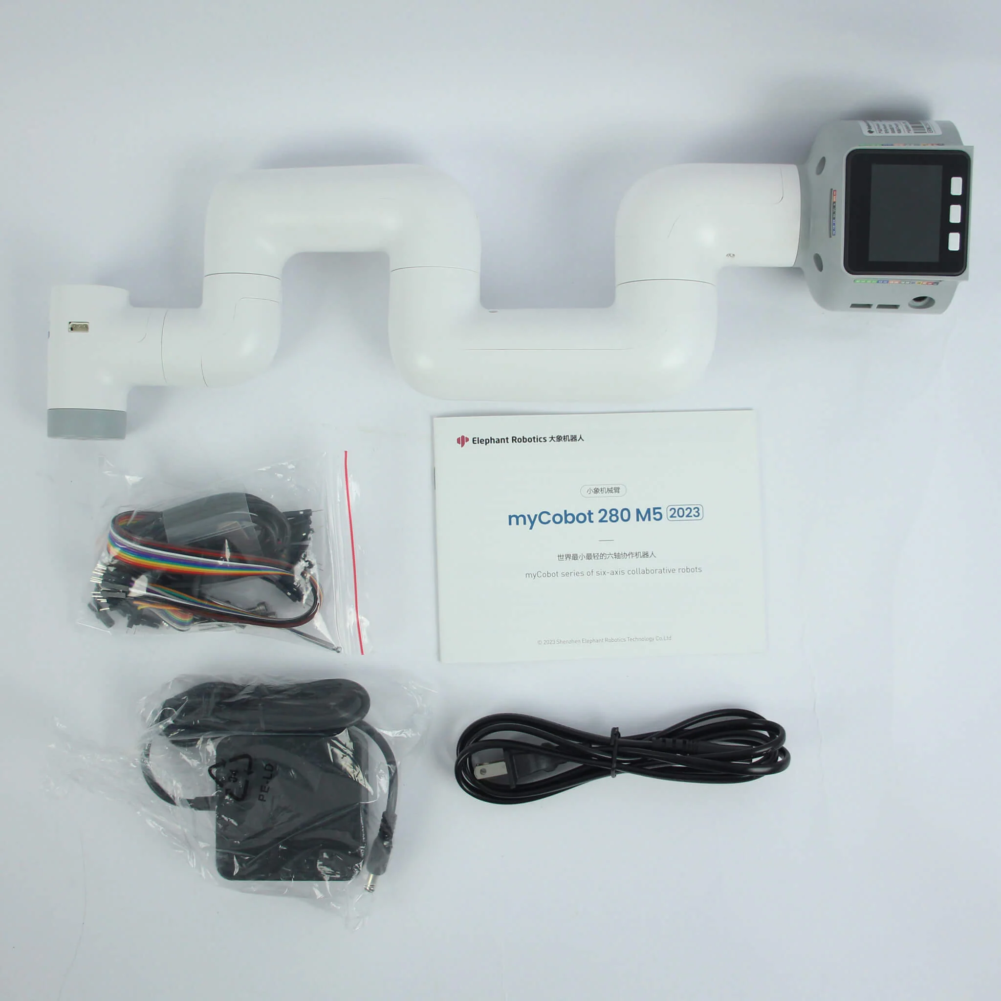 Contenido de la caja myCobot 280 M5