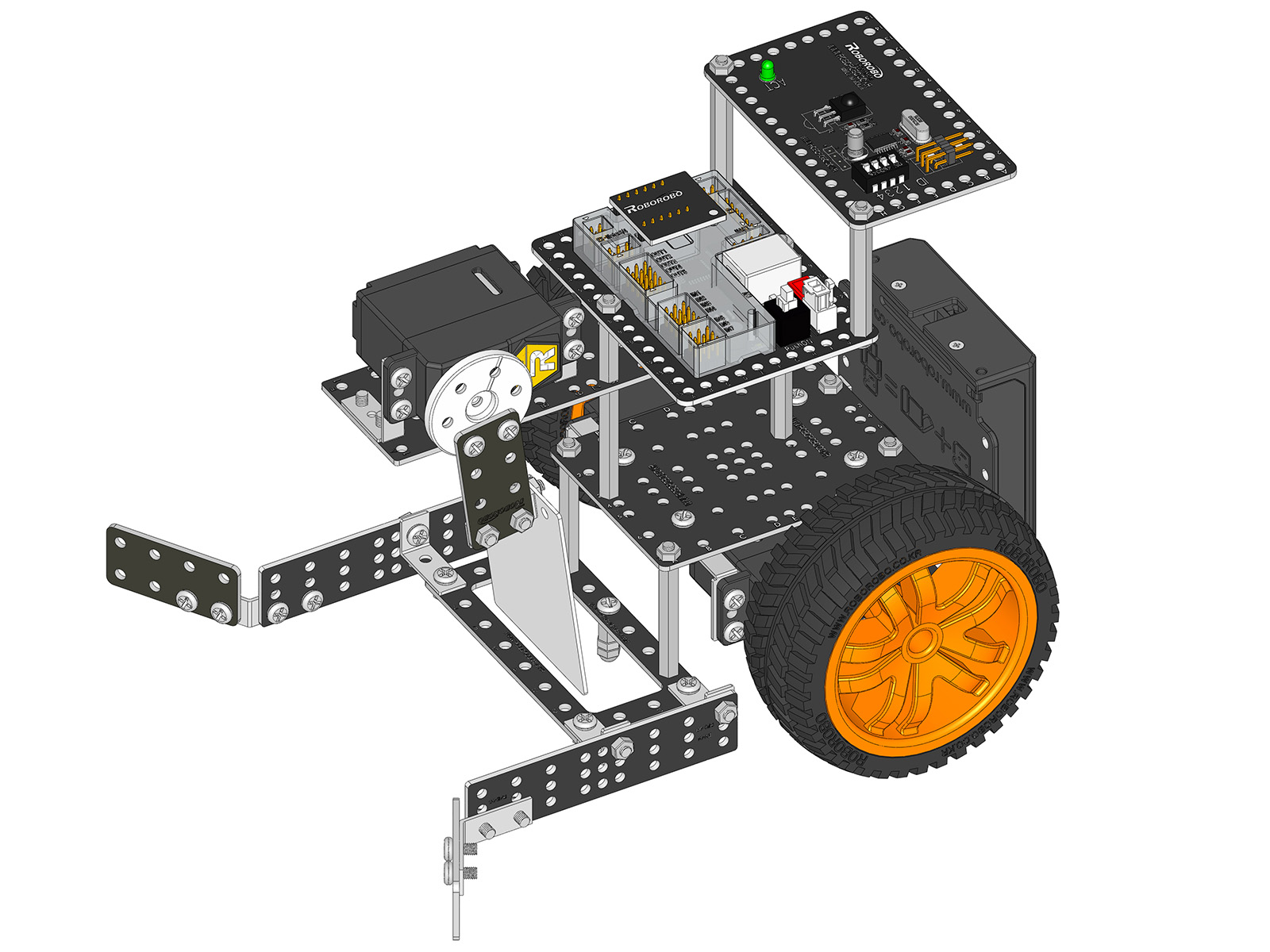 SoccerBot del Step 4 de ROBOKIT