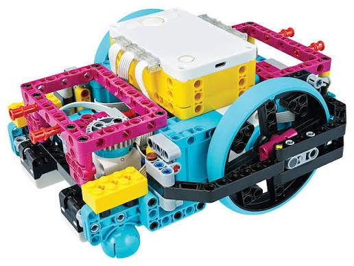 Robot construido con LEGO Education SPIKE Prime